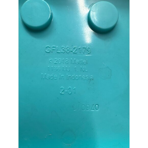 Barbie 2018 Miniature Dollhouse Crib & Changing Table Set White Frame With Pink - Picture 7 of 8